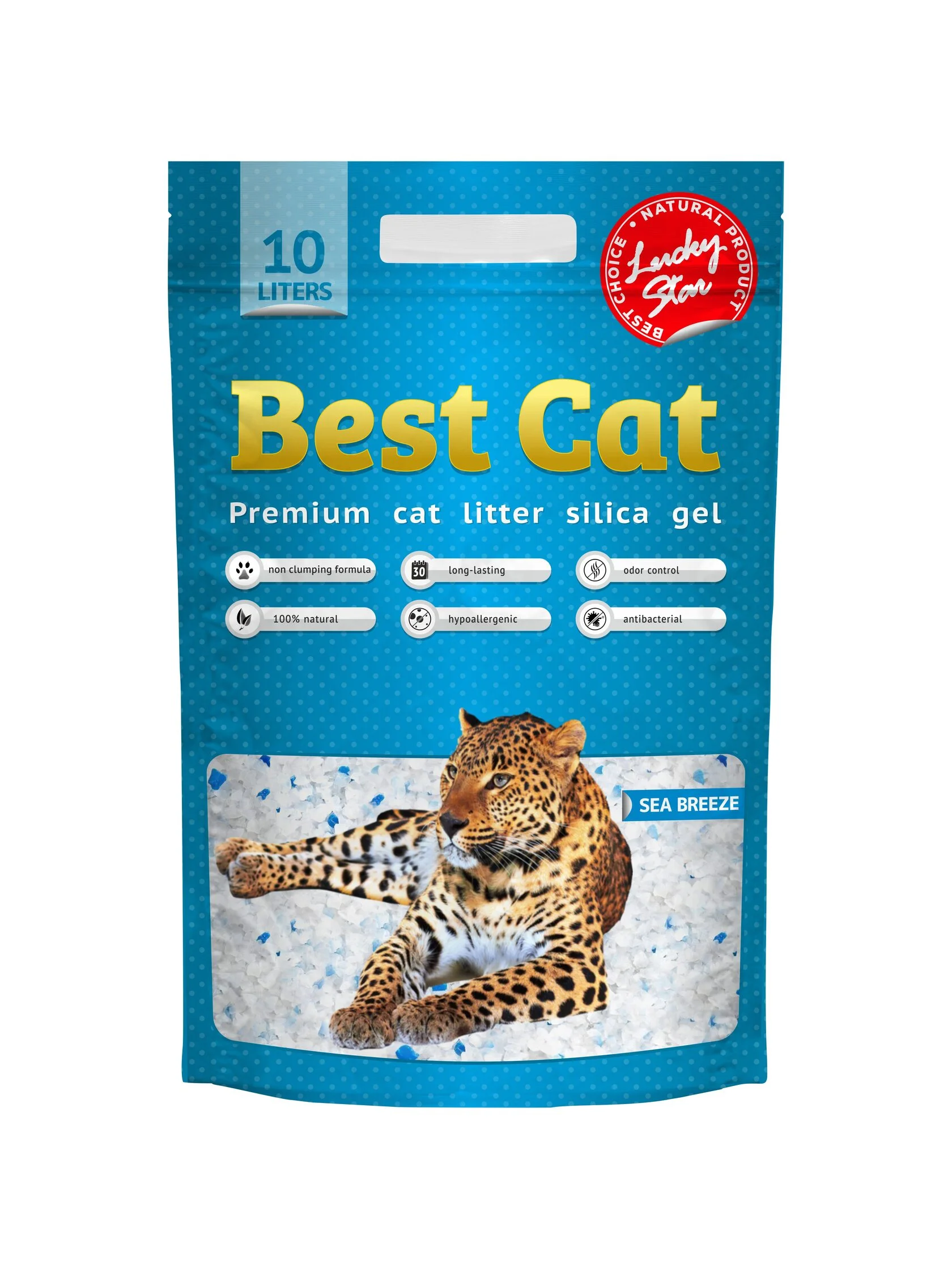 Силікагелевий наповнювач Best Cat Blue 10л