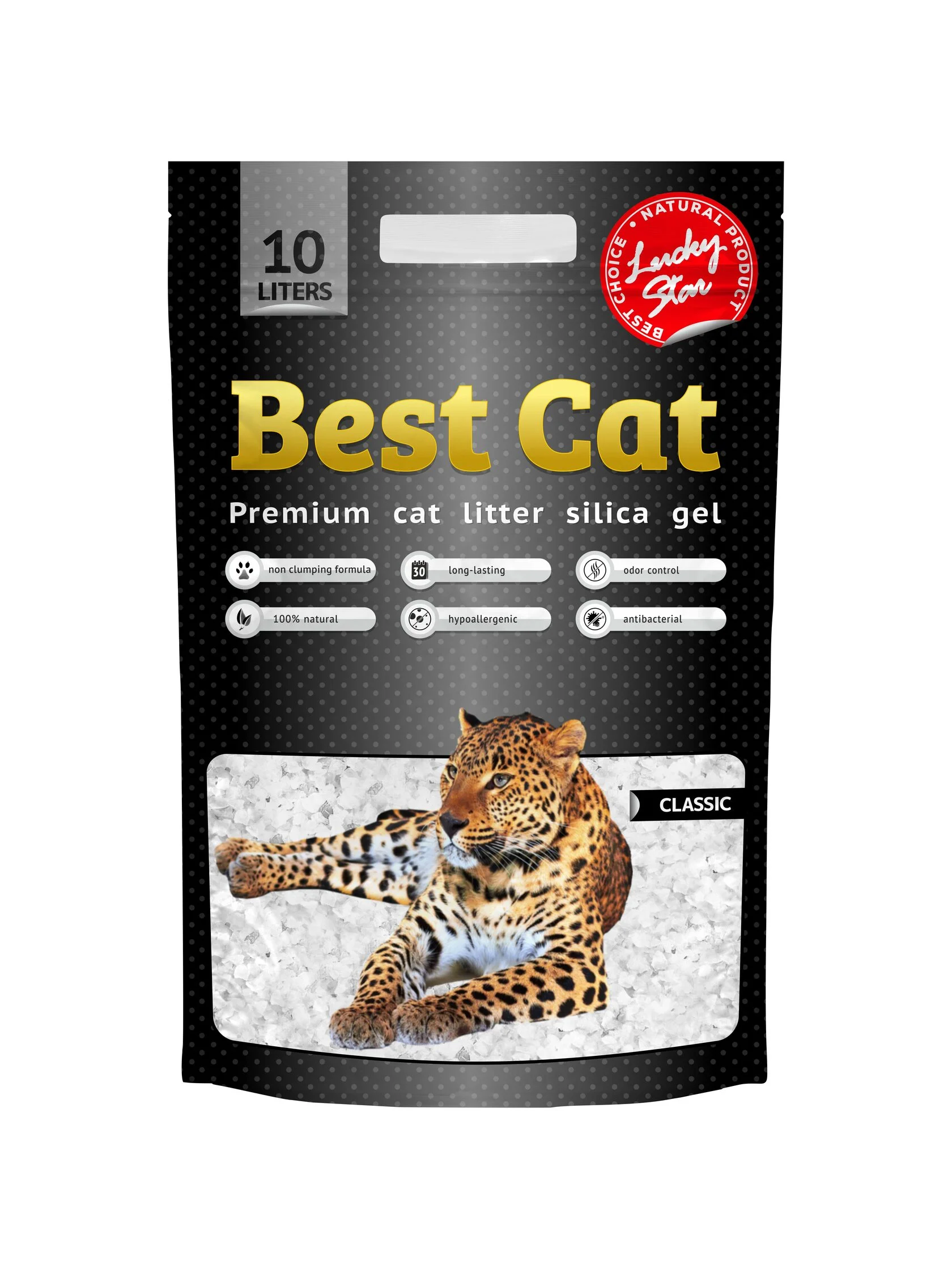 Силікагелевий наповнювач Best Cat White 10л