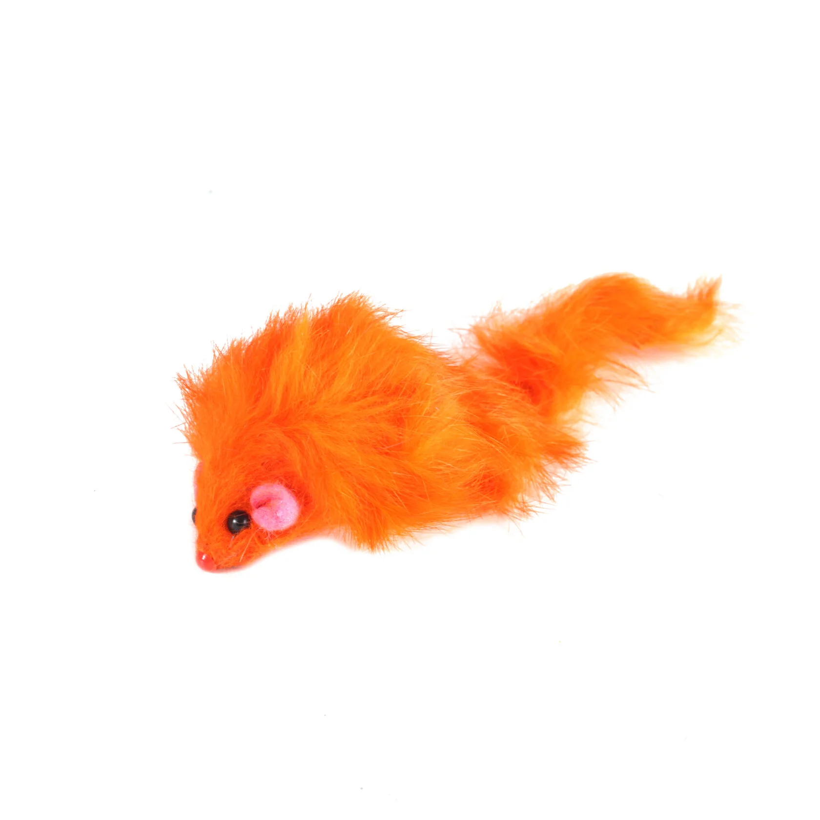 Іграшка для кішки ТМ «FOX» Миша кольорова, 7,5 см, 24 шт