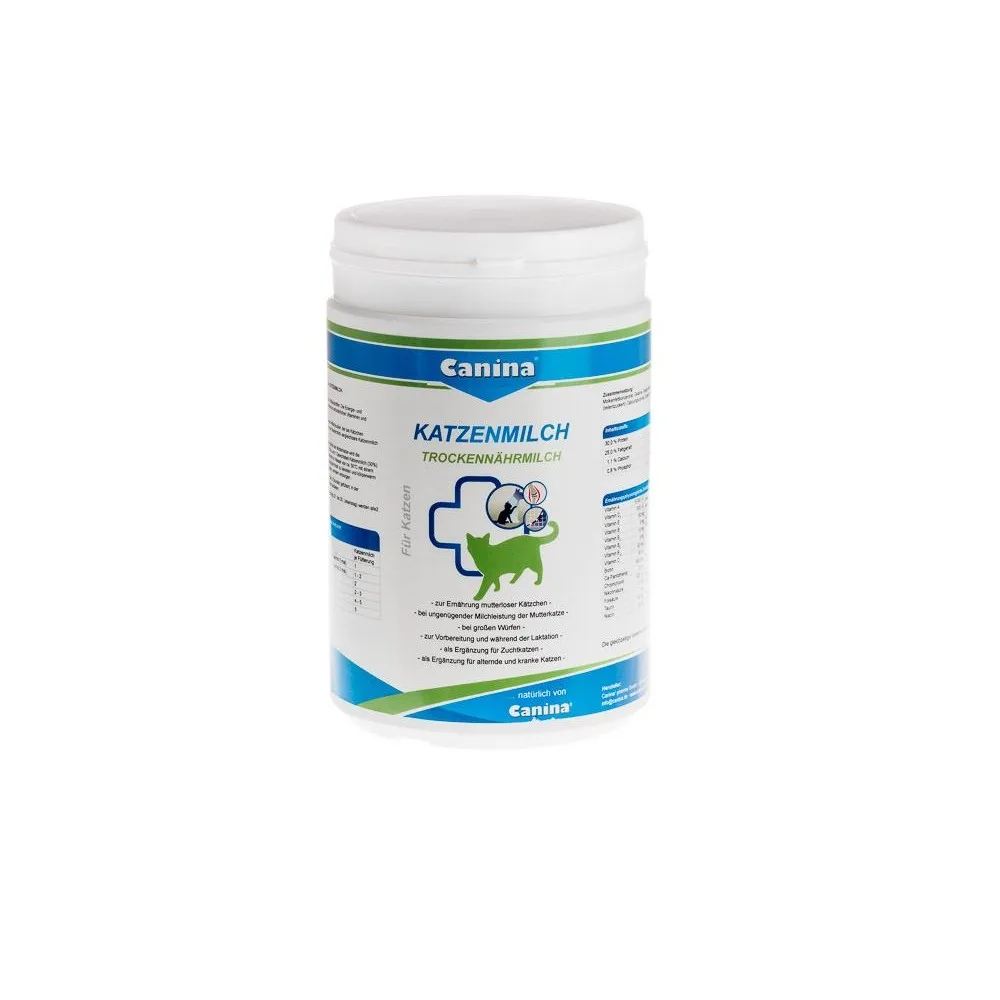 Замінник молока Canina Katzenmilch для кошенят сухе молоко 450 г