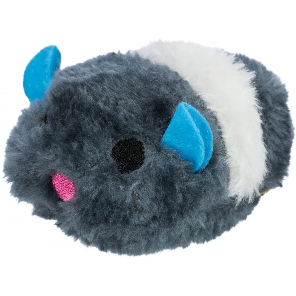 Іграшка Trixie Wriggle для котів Мишка вібруюча плюш 8 см — фото 4