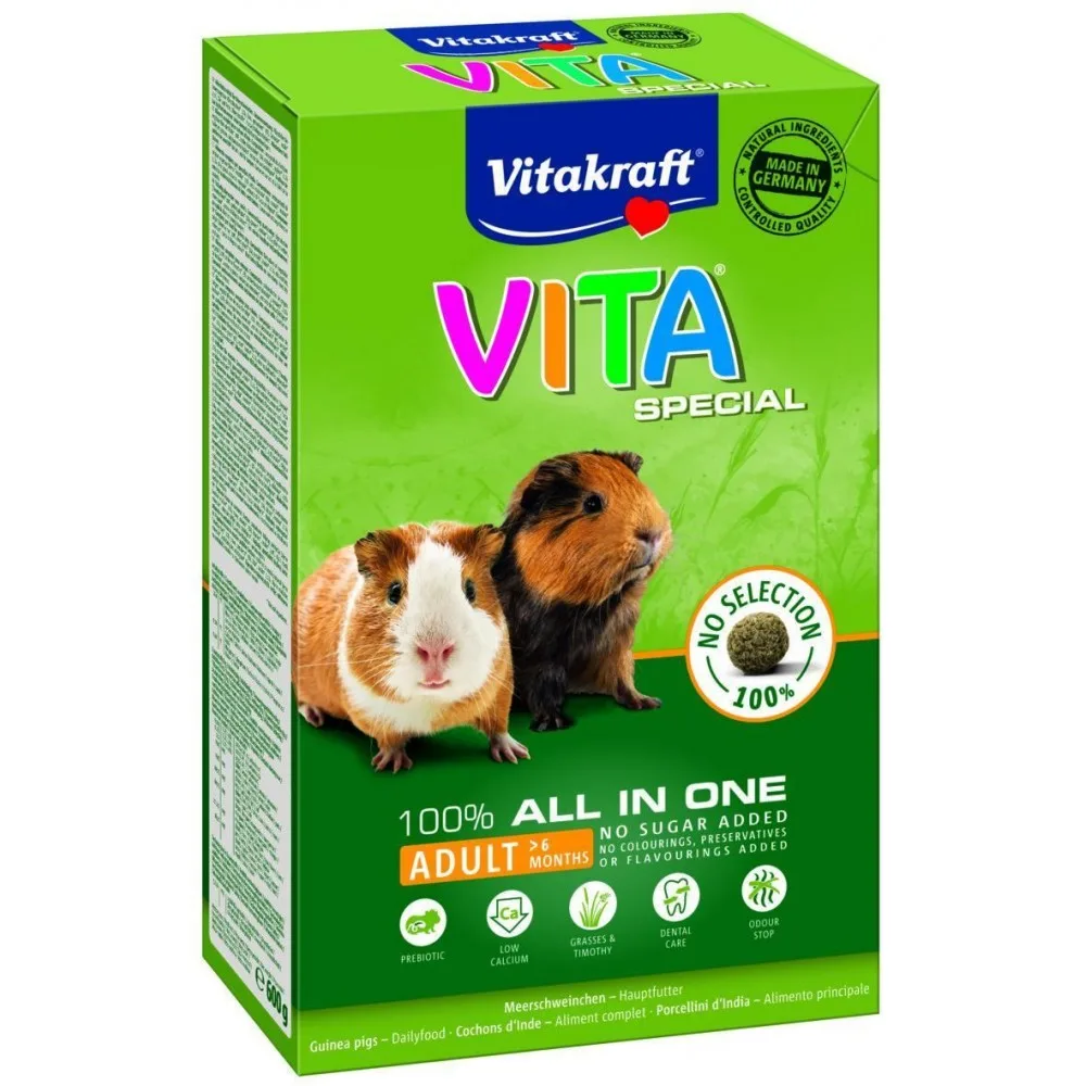 Корм Vitakraft VITA SPECIAL для морських свинок 600 г