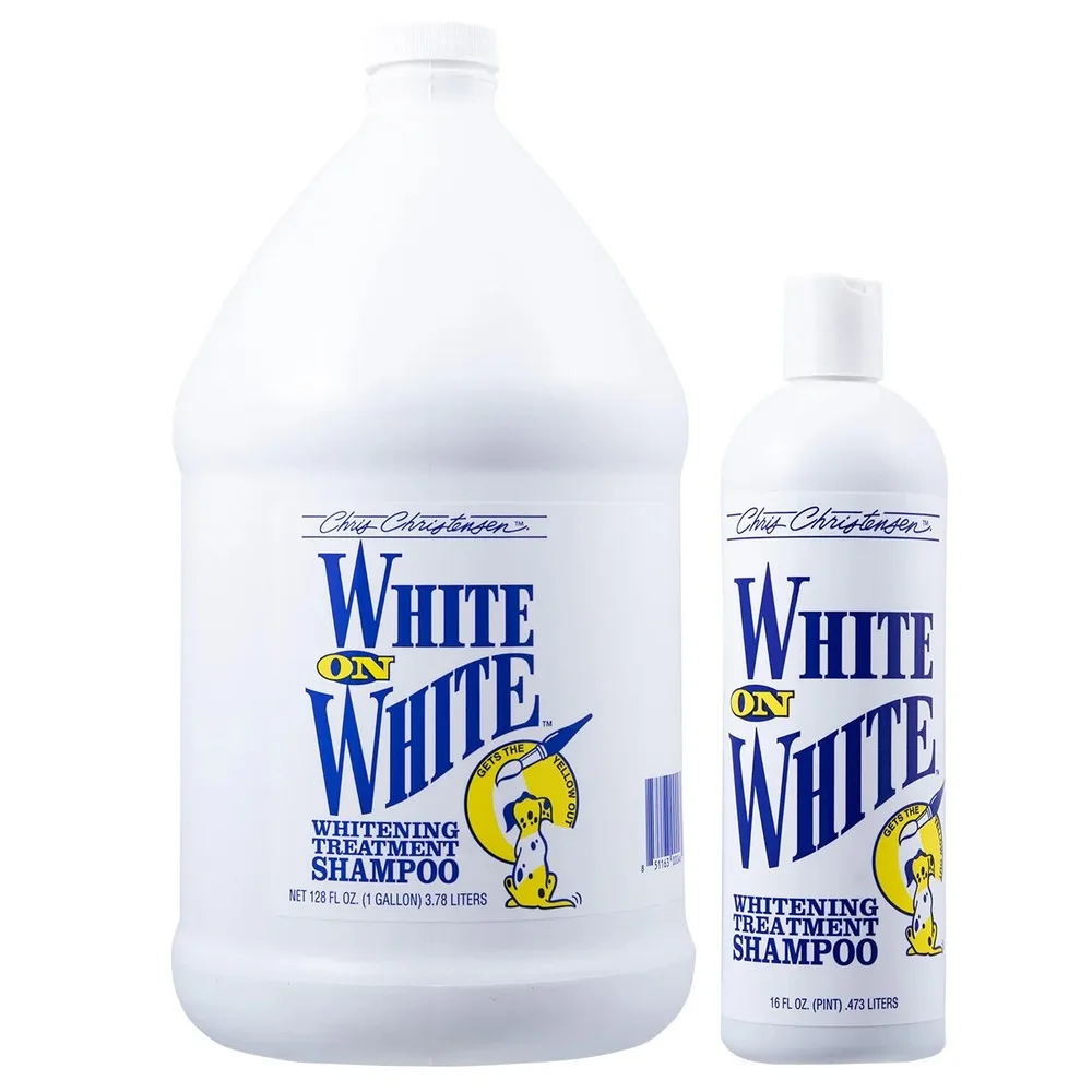 Шампунь Chris Christensen White on White для собак та котів для білої шерсті 473 мл — фото 3