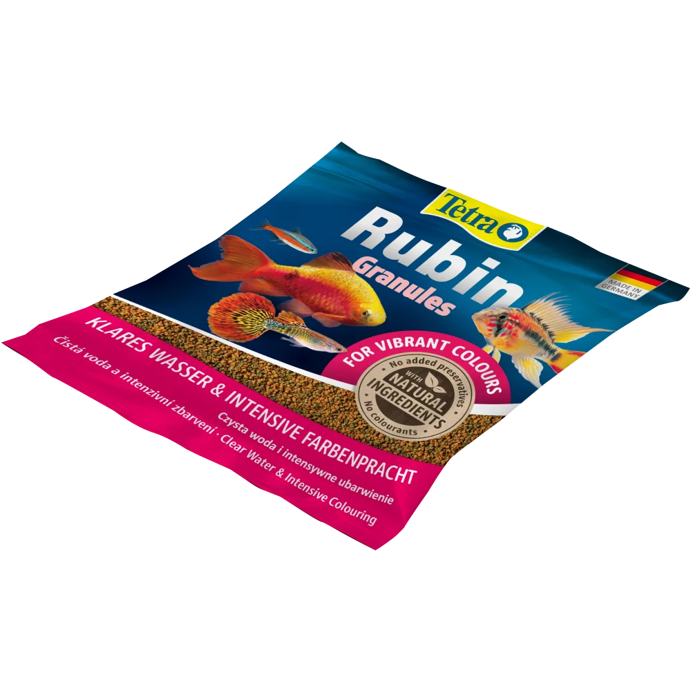 Корм сухий Tetra Rubin Granules для акваріумних рибок для яскравості забарвлення в гранулах 15 г — фото 3