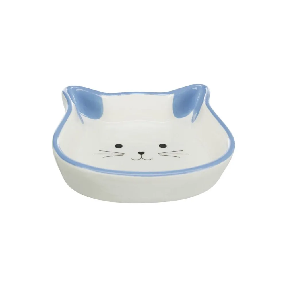 Миска Trixie для котів у формі котячої мордочки керамічна 250 мл/12 см — фото 3