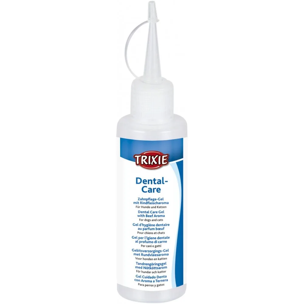 Зубний гель Trixie Dental Care для собак та котів зі смаком м_яса 100 г — фото 2