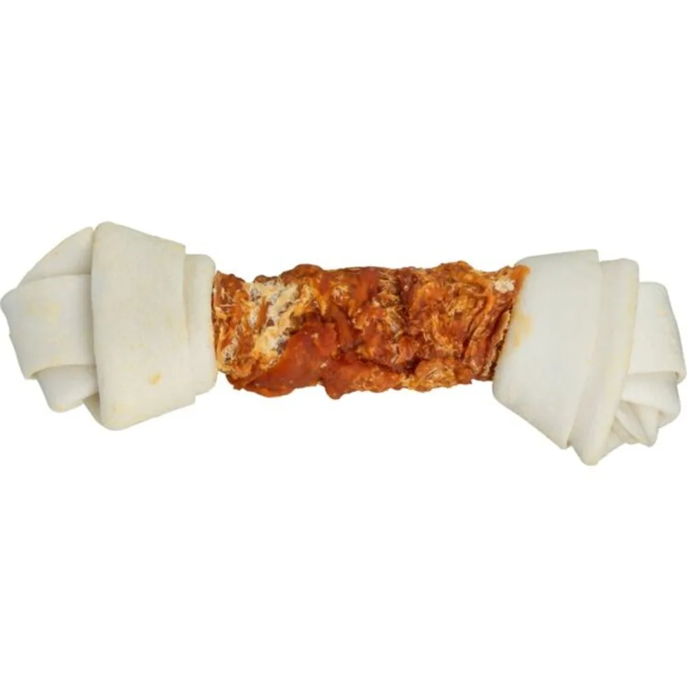 Ласощі Trixie Denta Fun для собак Кісточка для чищення зубів з куркою 25 см 220 г — фото 2