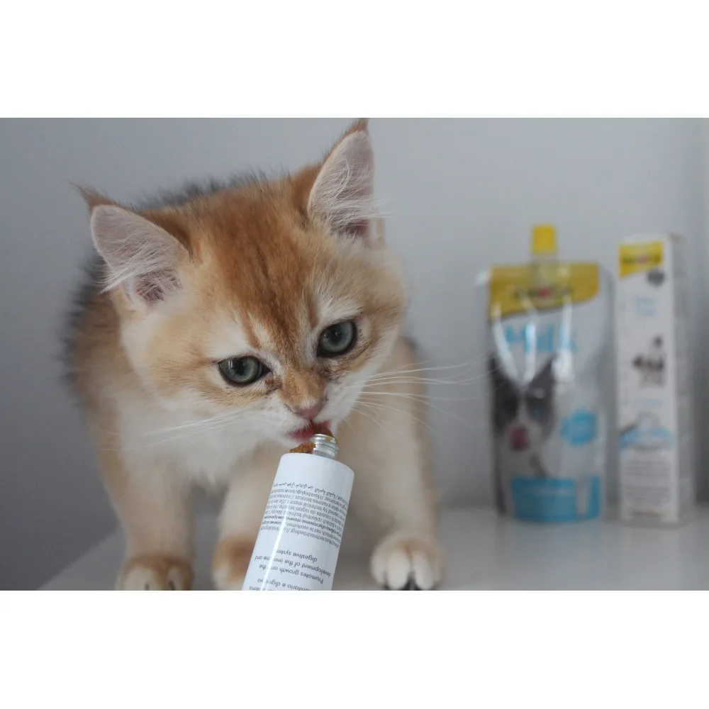 Вітаміни GimCat Expert Line Kitten для кошенят вітамінізована паста 50 г — фото 4