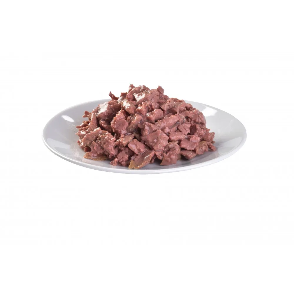Корм вологий Brit Care Fillets in Gravy Savory Salmon для котів філе в соусі з пікантним лососем 85 г — фото 2