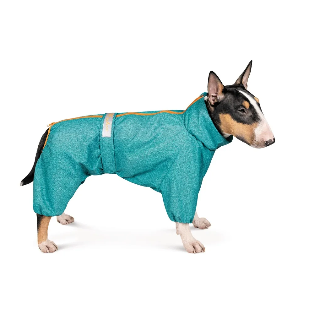 Комбінезон Pet Fashion Rain для собак бірюза 2XL — фото 2