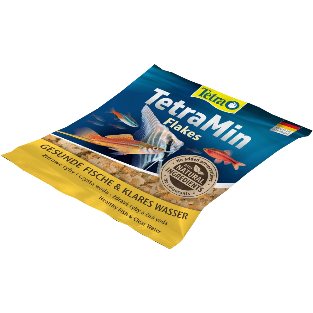 Корм сухий Tetra Min Flakes для тропічних акваріумних рибок в пластівцях 12 г — фото 4