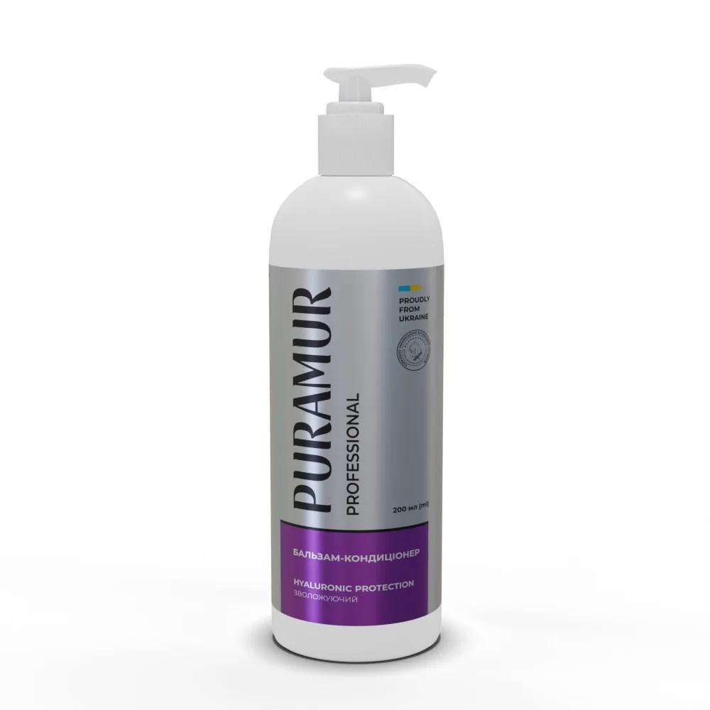Бальзам-кондиціонер PURAMUR Hyaluronic Protection зволожуючий 200 мл
