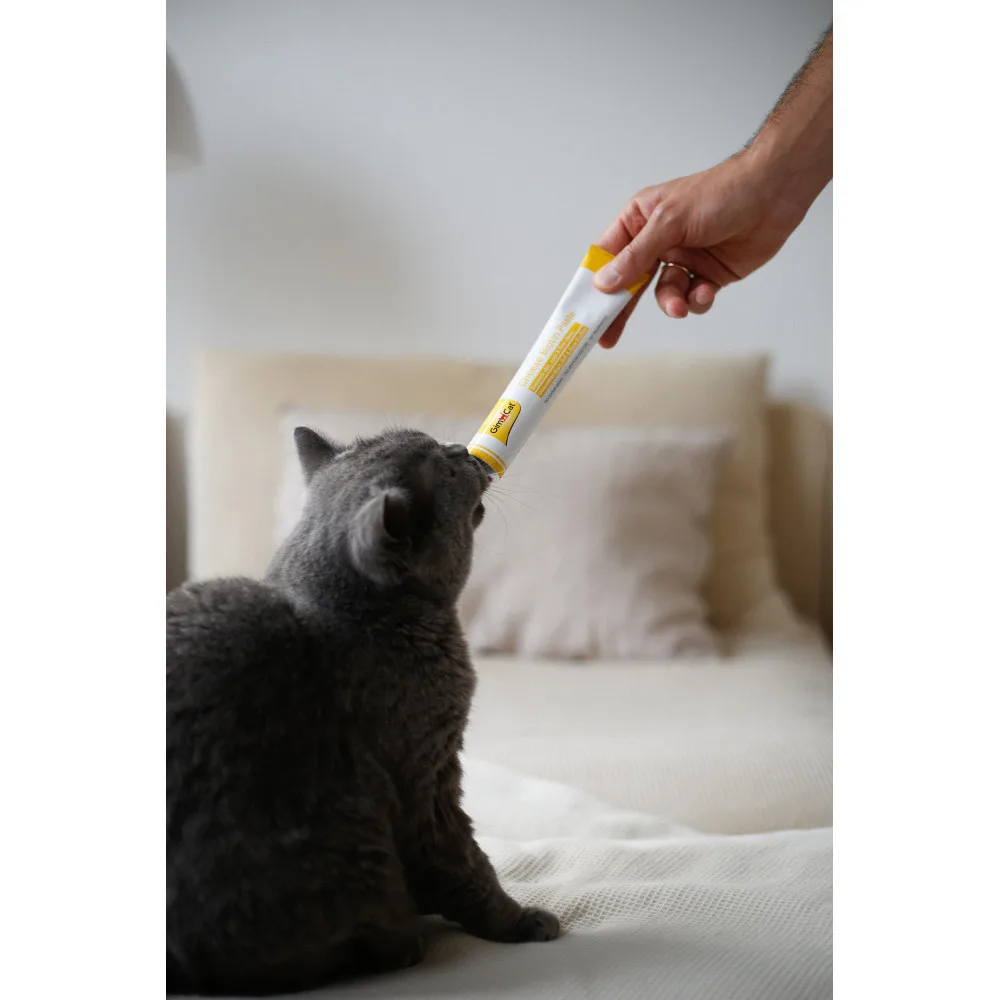 Паста GimCat Cheese Biotin Paste для котів усіх порід cирна з біотином 100 г — фото 4