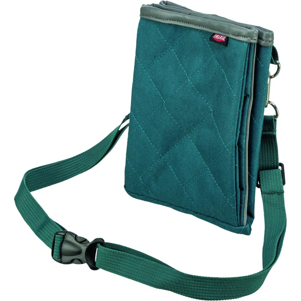 Сумка Trixie Twin для ласощів 15х18х2,5 см синьо-зелена — фото 2