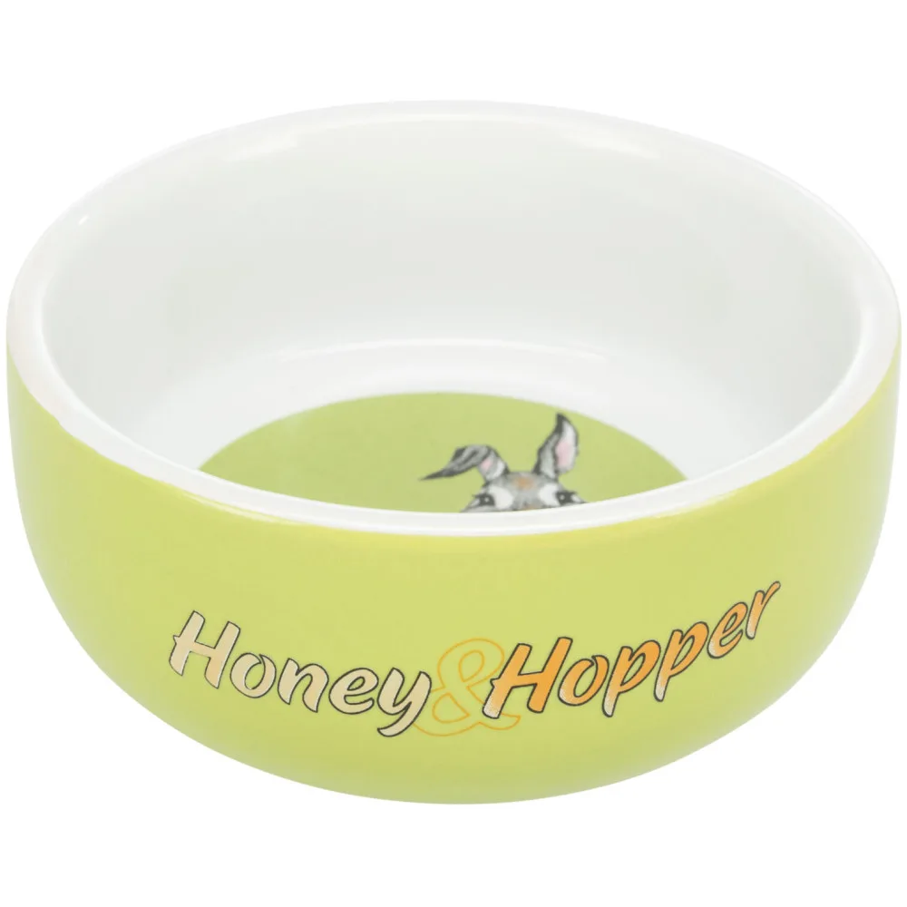 Миска Trixie HoneyHopper для гризунів керамічна 250 мл 11 см — фото 4