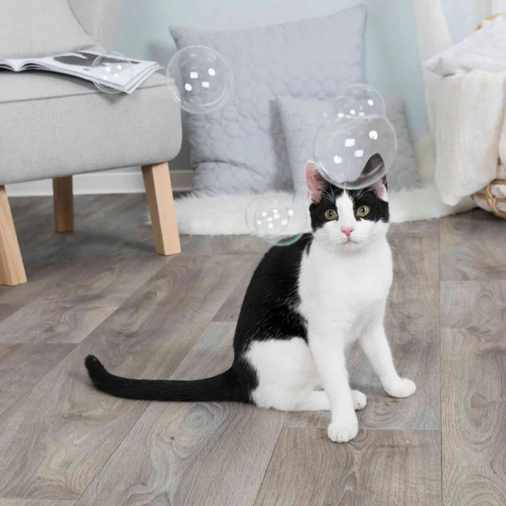 Мильні бульбашки Trixie для котів з котячою м ятою 120 мл — фото 3