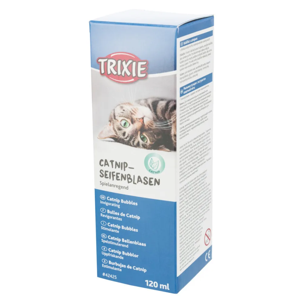 Мильні бульбашки Trixie для котів з котячою м ятою 120 мл — фото 4