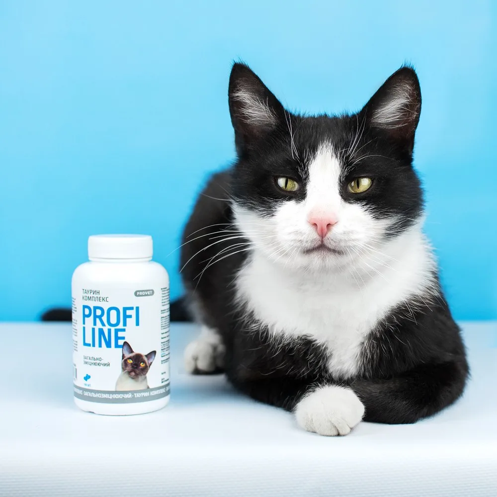 Вітаміни Provet PROFILINE для котів ТАУРИН комплекс 180 таб — фото 4