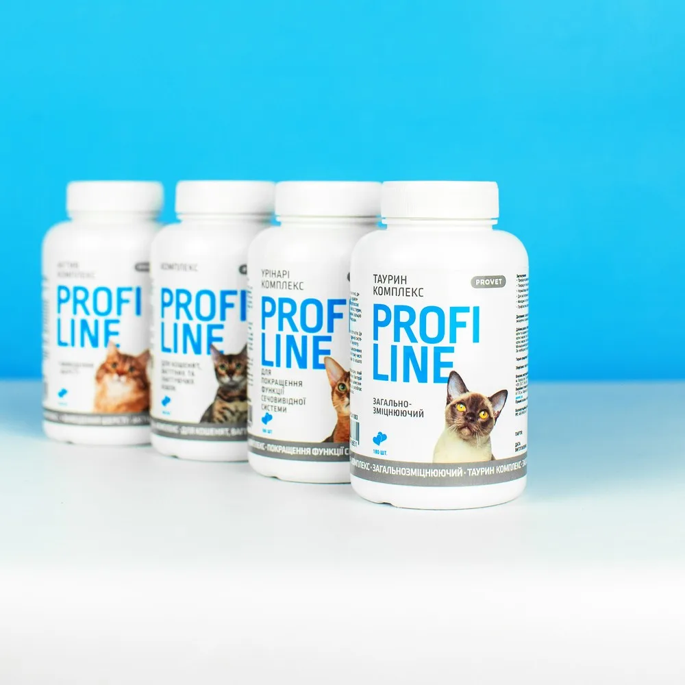 Вітаміни Provet PROFILINE для котів УРІНАРІ комплекс для поліпшення функції сечовивідної системи 180 таб — фото 4
