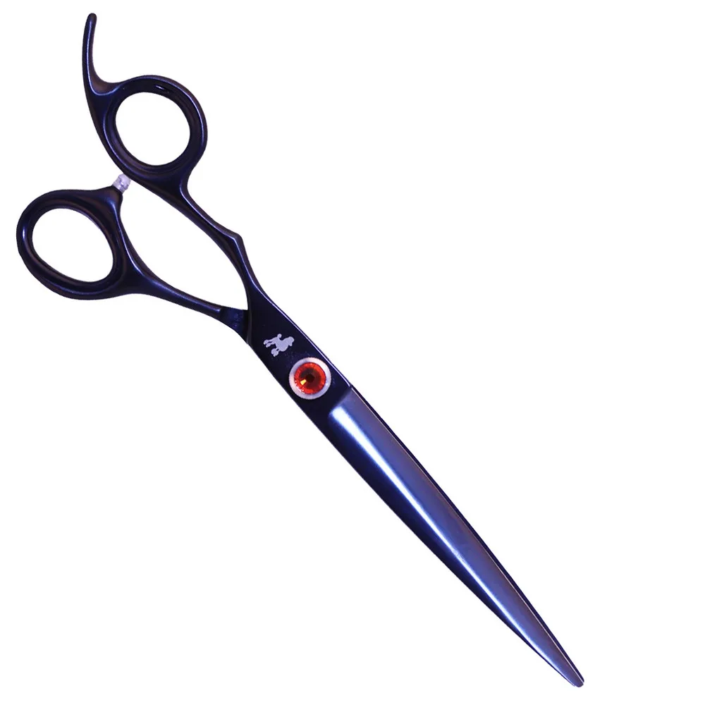 Ножиці грумерські Dezynadog Ignis 7 Straight Lefty Scissor прямі для стрижки собак для лівші японська нержавіюча сталь 440