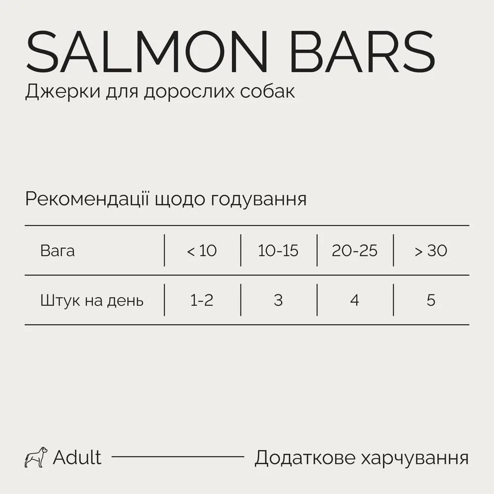 Джерки Savory Bars With Salmon батончики для собак з лососем 100 г — фото 4
