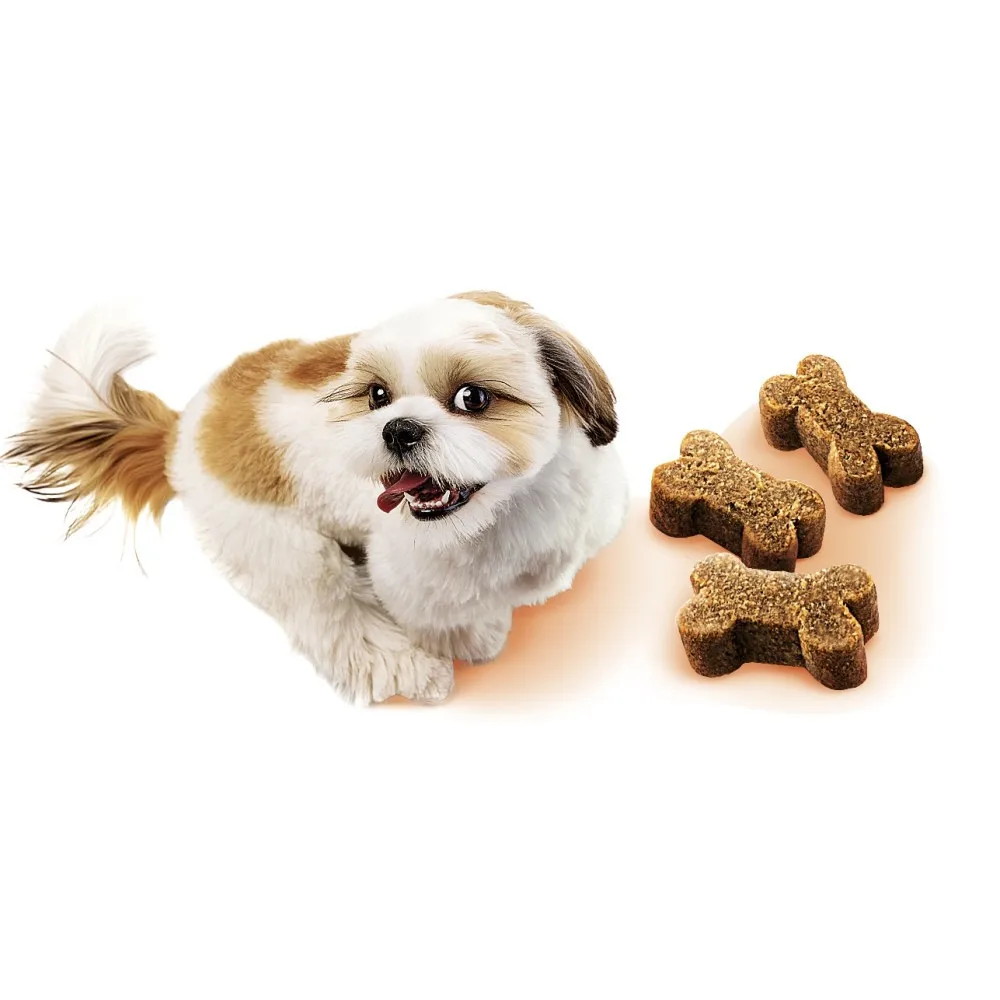 Ласощі Brit Care Mini Treats Think для собак малих порід для розумових здібностей індичка смак арахісове масло 50 г — фото 2