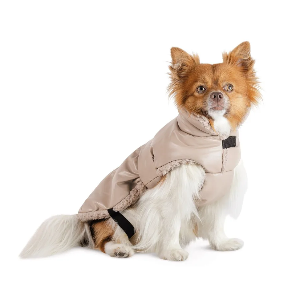 Попона Pet Fashion Mikki для собак бежева S — фото 2