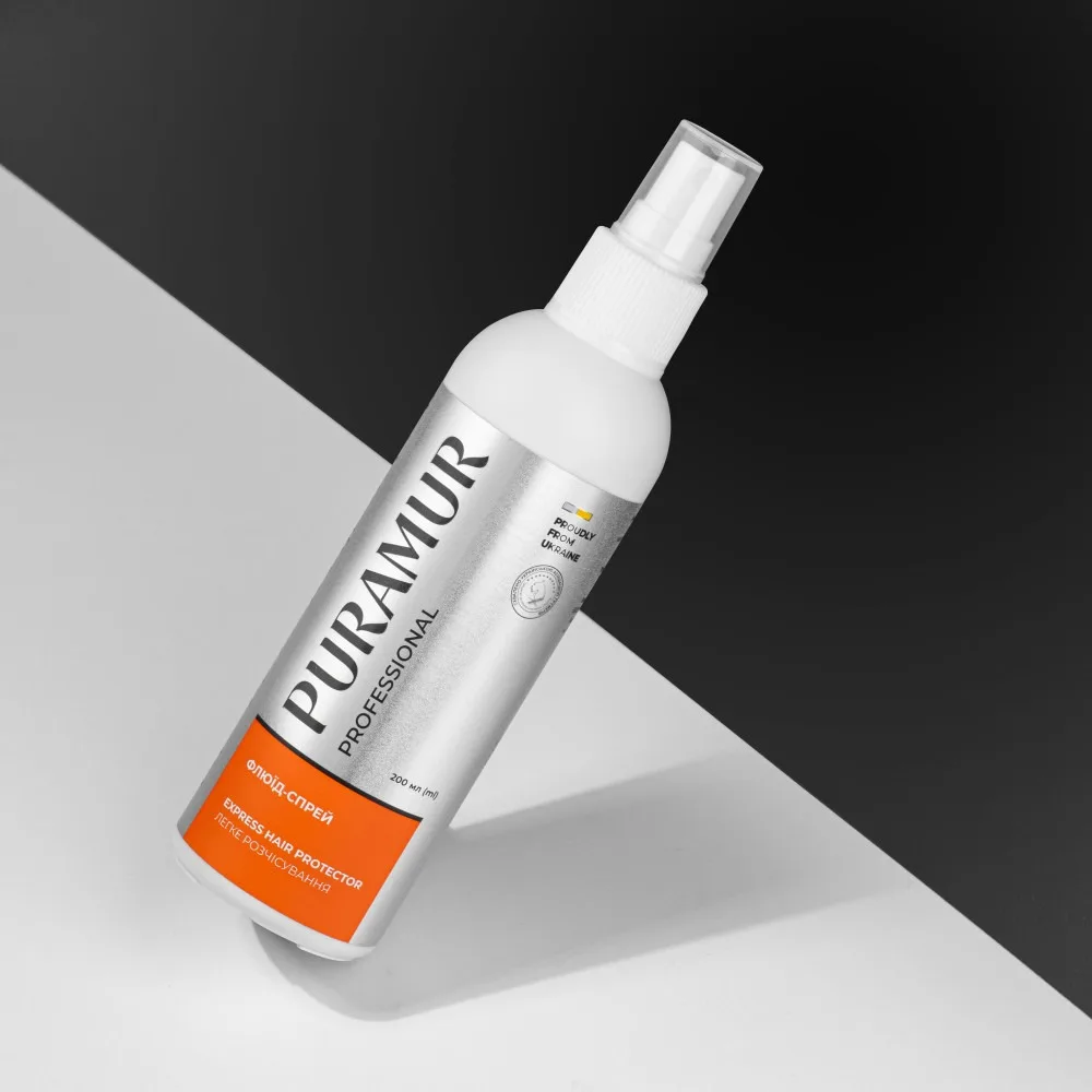 Флюїд-спрей PURAMUR Express Hair Protector для котів та собак для легкого розчісування всіх видів шерсті 200 мл — фото 2