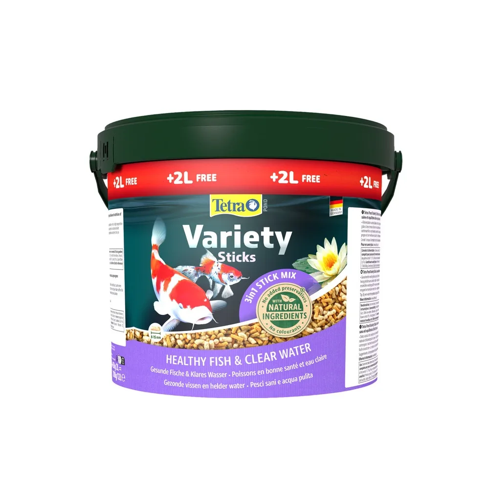 Корм Tetra Pond Variety Sticks для ставкових риб 10л+2л