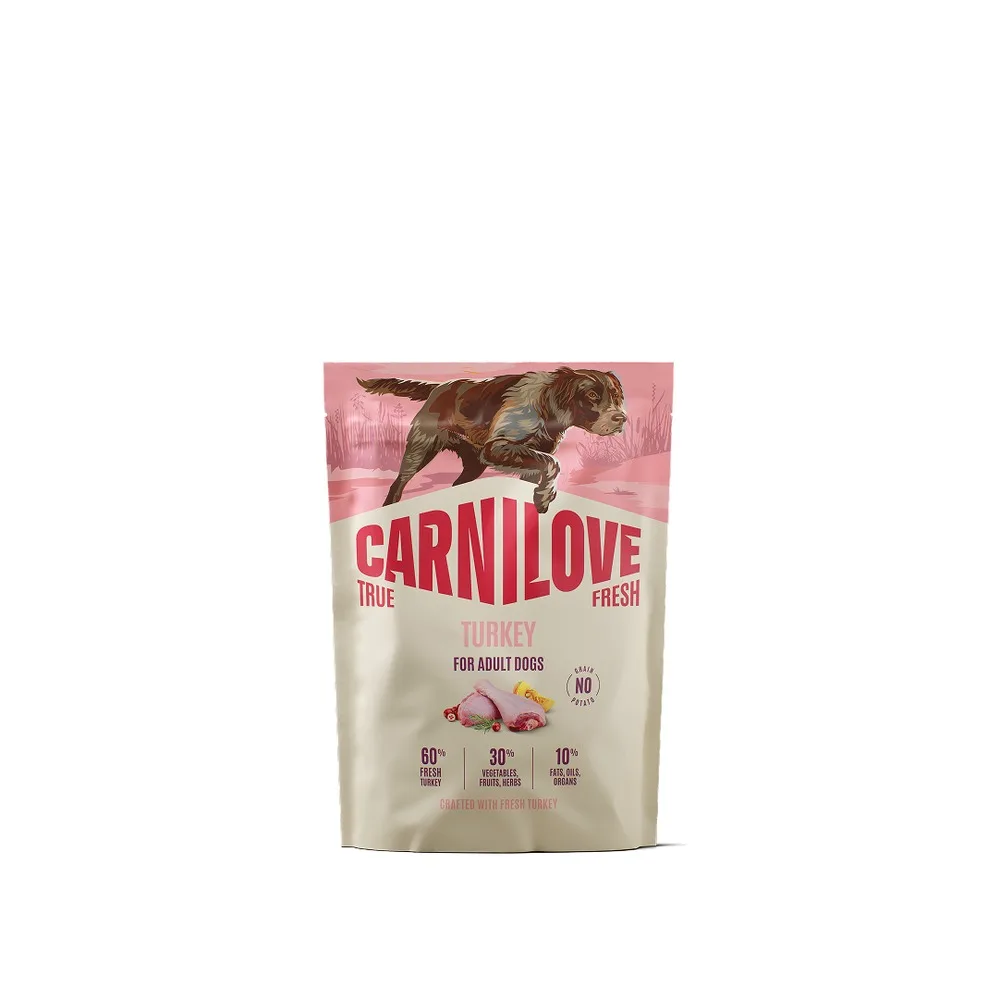 Корм сухий Carnilove True Fresh Turkey для cобак індичка 1,5 кг