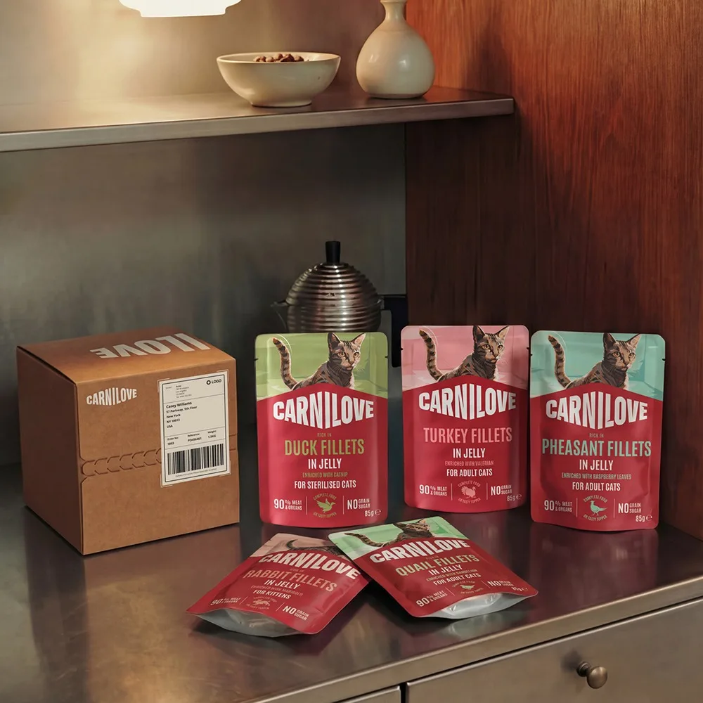 Корм вологий Carnilove Jelly Multipack для котів в желе в асортименті 12x85 г — фото 3