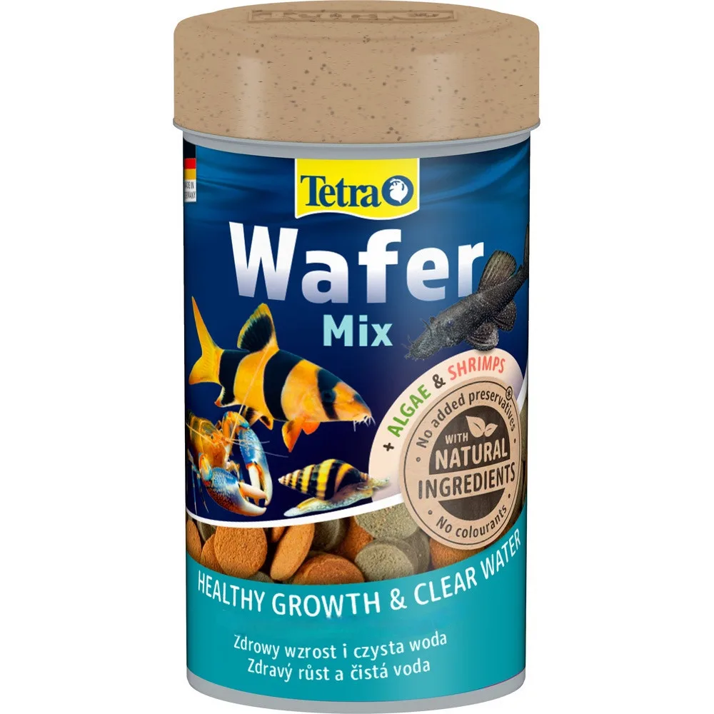 Корм Tetra Wafer Mix для акваріумних донних риб таблетки 48г/ 100мл