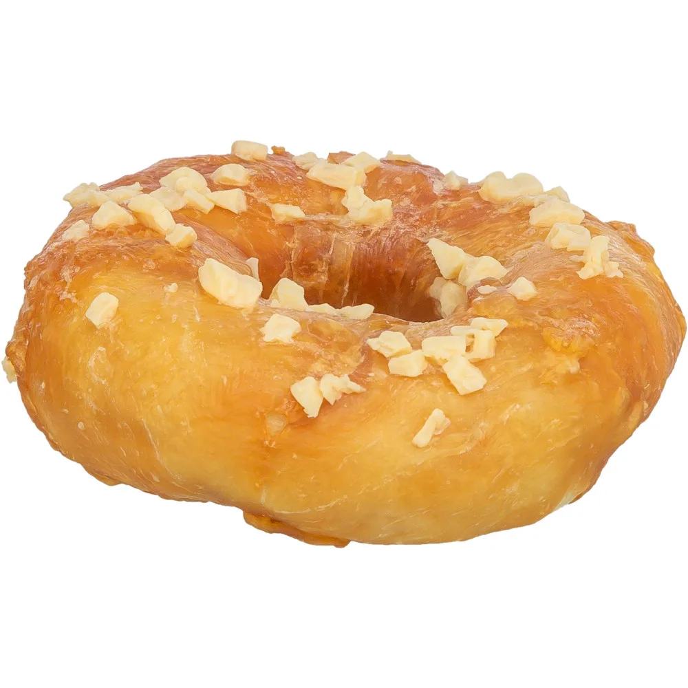 Ласощі Trixie Denta Fun Ring Chicken and Cheese д/собак кільце з куркою і сиром д 10 см 110 г 25 шт/уп — фото 2