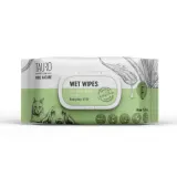 Tauro Pro Line Pure Nature Aloe Vera Вологі серветки для догляду за шерстю, вухами, лапами та носом з екстрактом алое вера, 40 шт — фото 1