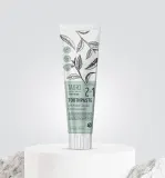 Tauro Pro Line Pure Nature 2in1 Антибактеріальна зубна паста з каоліном, цеолітом та екстрактом зеленого чаю для собак і котів, 100 мл — фото 2