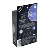 Tauro Pro Line Royal Щітка пластикова тонкі та м’які зубчики з нержавіючої сталі 11 мм, фіолетова, велика 17,5 x 10,6 x 6,2 см — фото 4