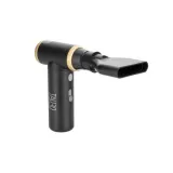 Tauro Pro Line Портативний фен для домашніх тварин бездротовий, USB Type-C, чорний — фото 1