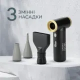 Tauro Pro Line Портативний фен для домашніх тварин бездротовий, USB Type-C, чорний — фото 3