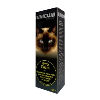 Фітопаста Unicum Комплекс для поліпшення стану шерсті та шкіри