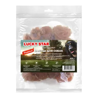 М’які кільця в’яленого м’яса курки, (≈ 40 шт/уп), 500г