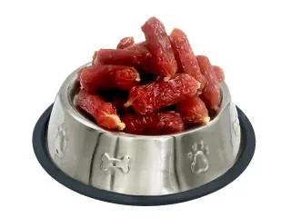 Ковбаски з м’яса качки, (≈25-29шт/уп) 500 г.