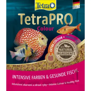 Корм сухий Tetra PRO Colour Multi-Crisps для акваріумних риб для яскравого забарвлення чіпси 12 г