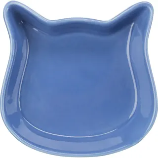 Миска Trixie для котів керамічна в формі котячої голови 0,25 л 12 х 12 см