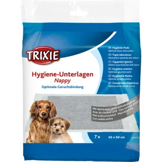 Пелюшки Trixie для собак з активованим вугіллям 40х60 см 7 шт