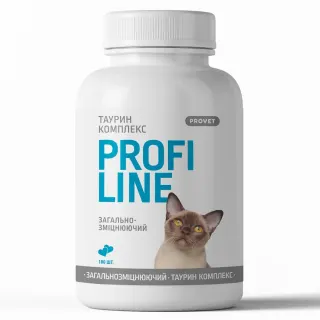Вітаміни Provet PROFILINE для котів ТАУРИН комплекс 180 таб