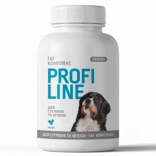 Вітаміни Provet PROFILINE для собак ГАГ комплекс для суглобів та зв язок 100 таб