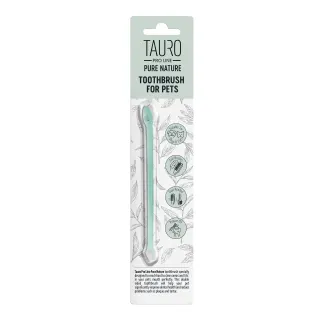 Tauro Pro Line Pure Nature Зубна щітка для догляду за зубами собак і котів